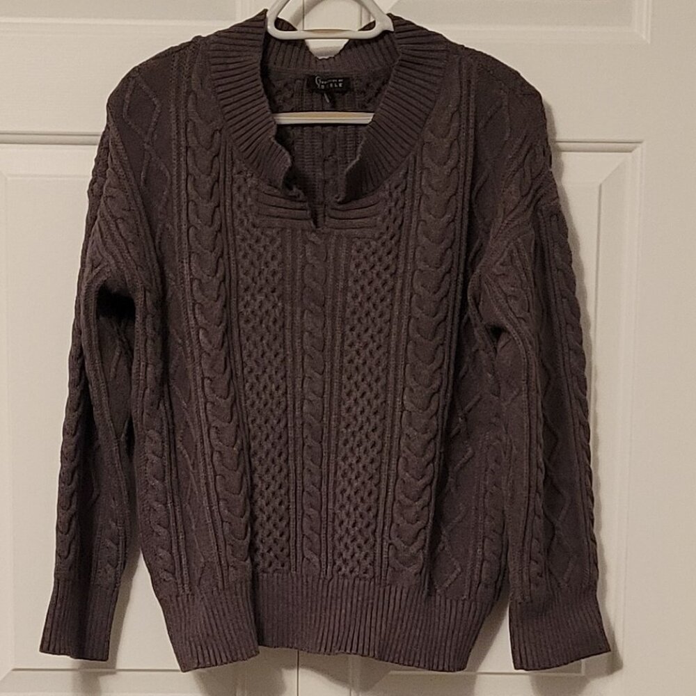 Beautiful And Soft Oversized Cable Knit Sweater